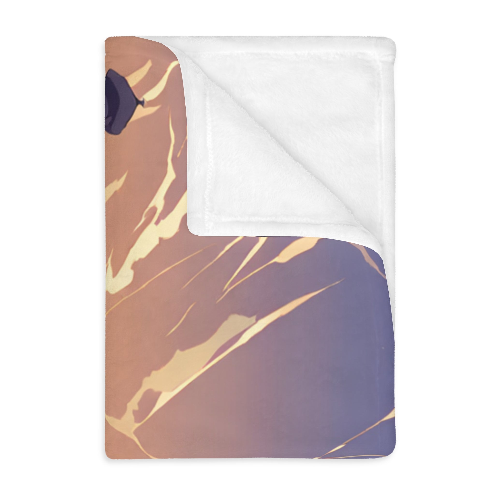 Ferry Terminal Violinist For Velveteen Throw Blanket