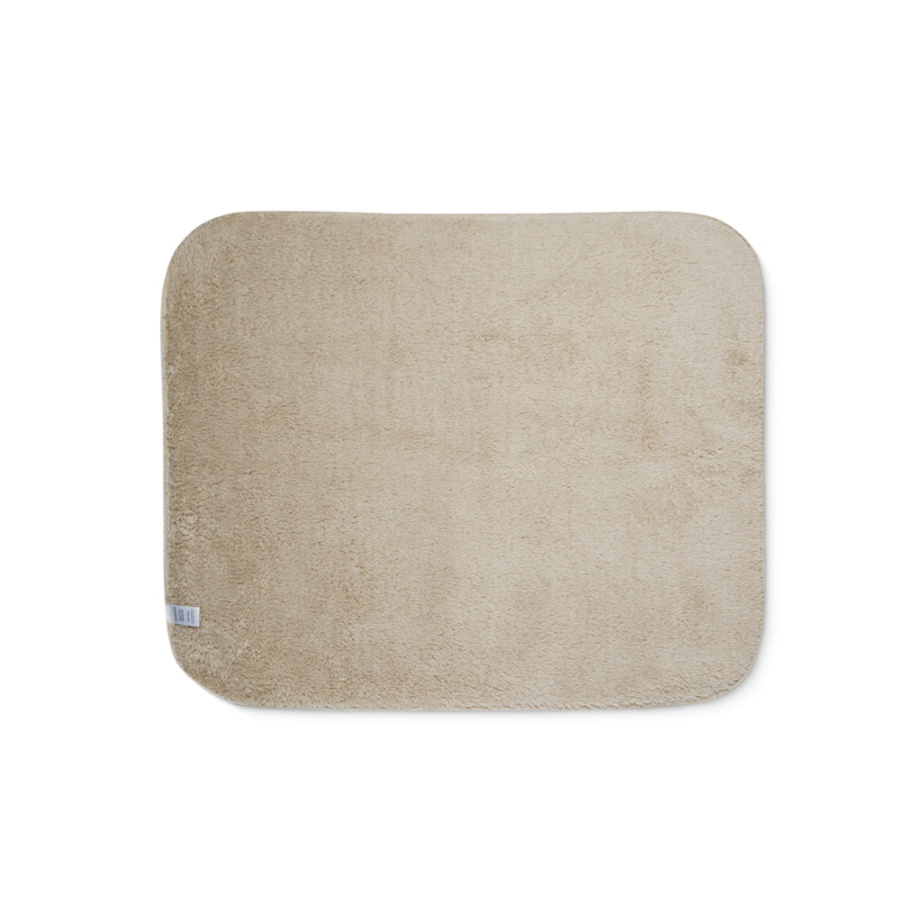 Bamboo Flute Maker in the Green Archway Sherpa Throw Blanket