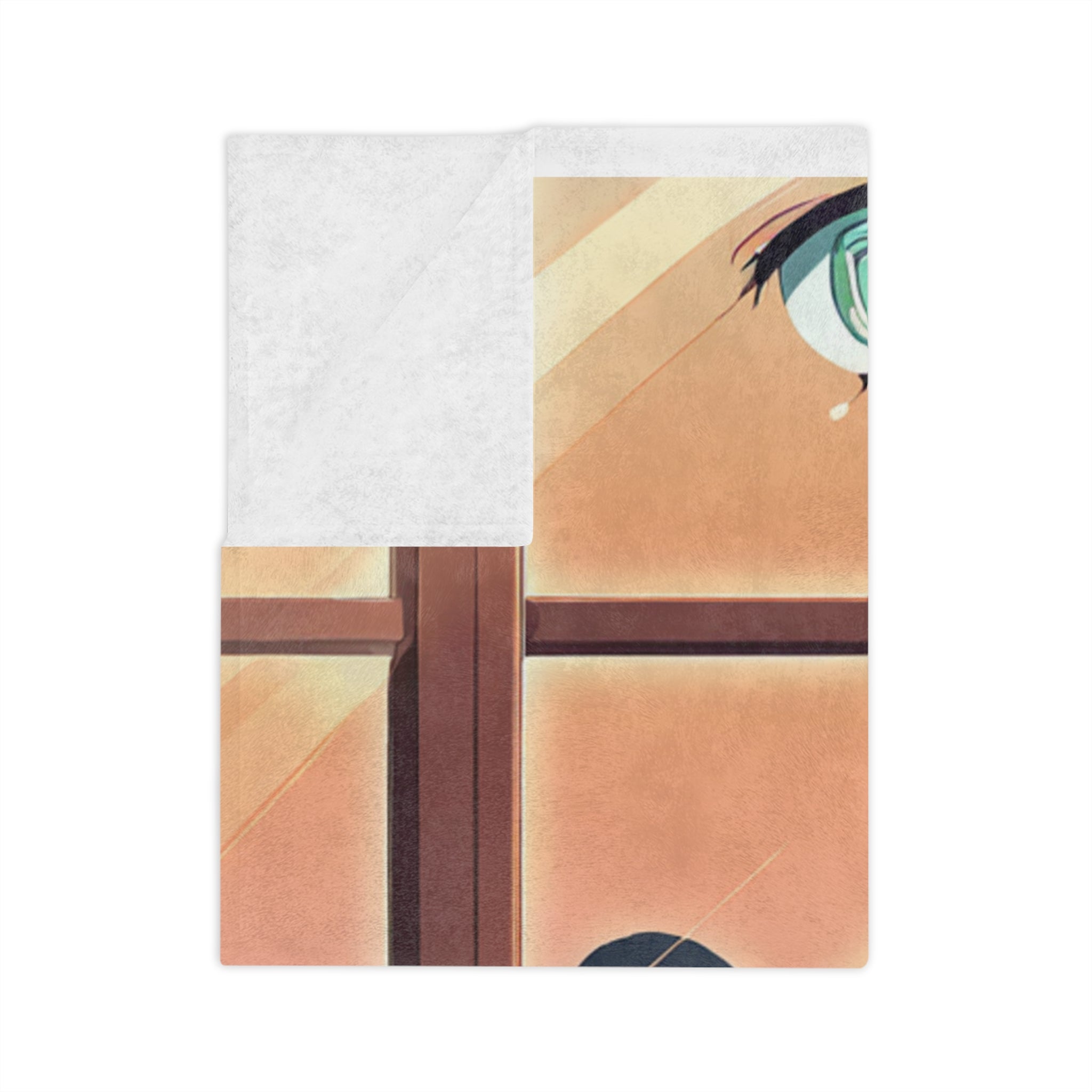 Rice Paper Maker Glass Sherpa Fleece Throw Blanket