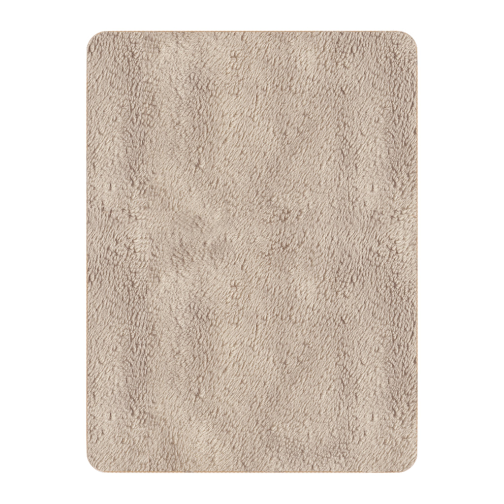 Puppet Theater Operator in Paper Snow Sherpa Throw Blanket