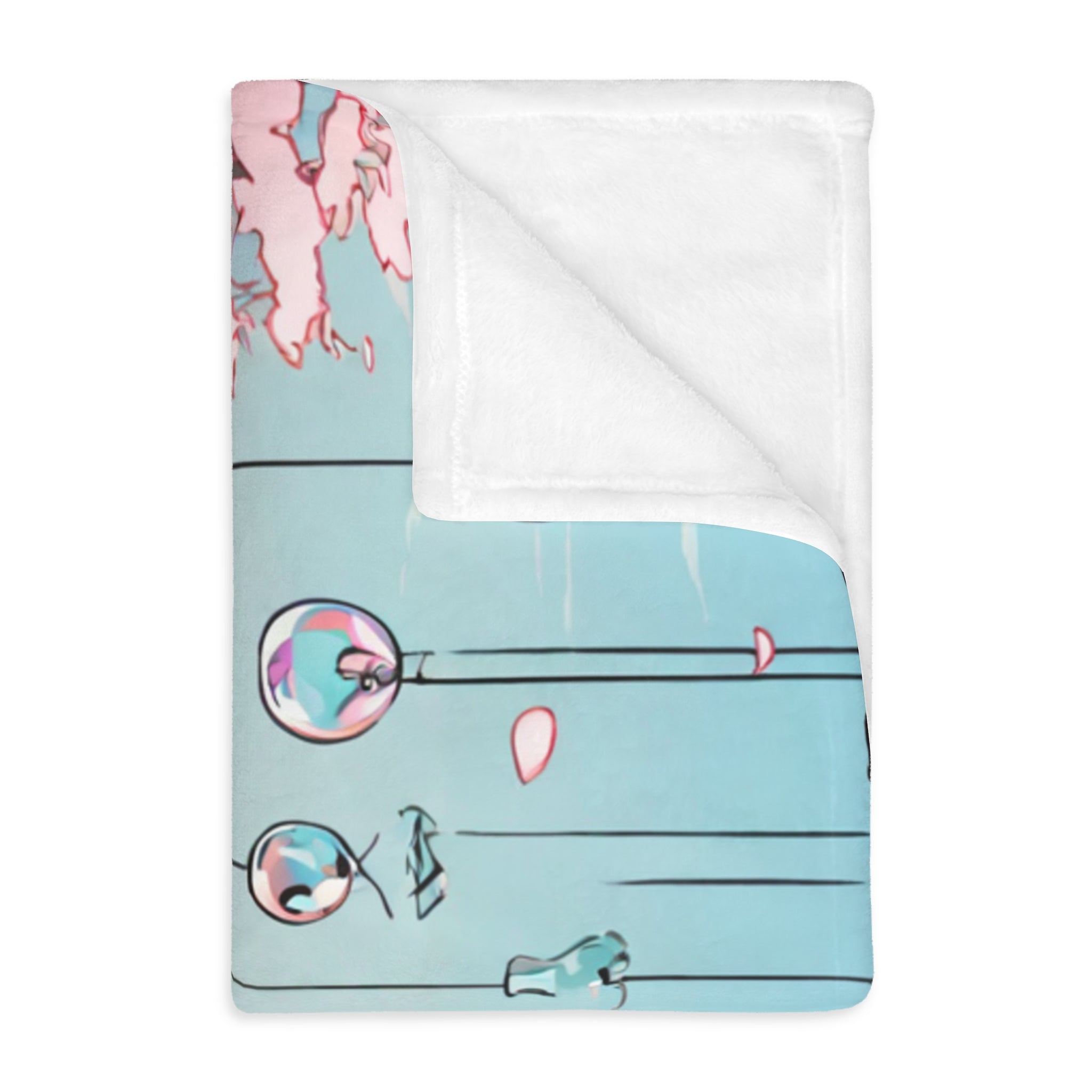 Wind Chime Craftsperson Glass Velveteen Throw Blanket