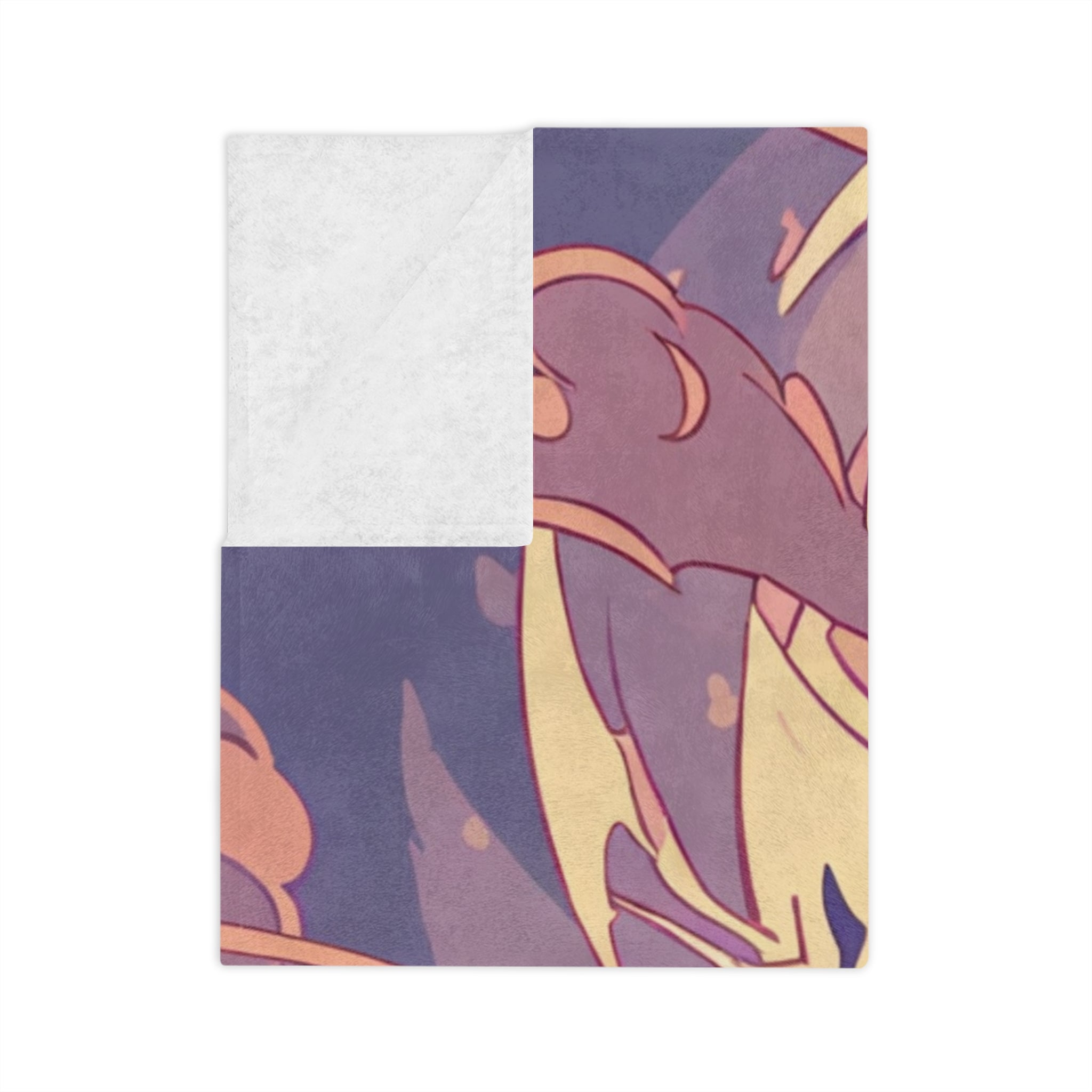 Mountain Cart Tea Brewer Velveteen Throw Blanket
